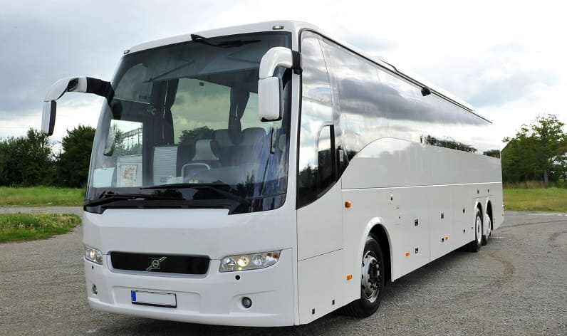 Germany: Buses agency in Weinheim, Baden-Württemberg